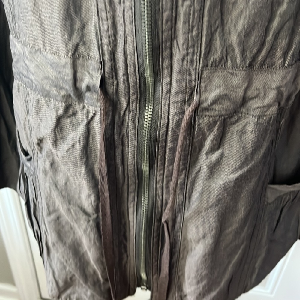 New Directions women’s mocha brow zip up jacket Size XL - Picture 5 of 10